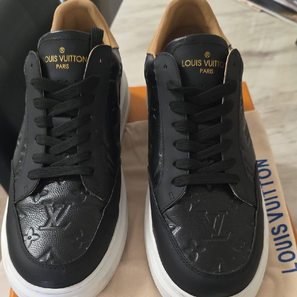 Louis Vuitton Other - Louis Vuitton Black and White Men's Sneakers